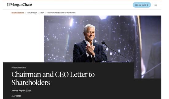 摩根大通官网截图